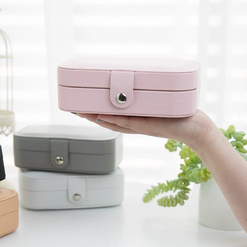 Hot sale Candy Color Multi Function Cute Jewelry Box Gift for Girls